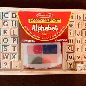 Melissa & Doug wooden stamp kit